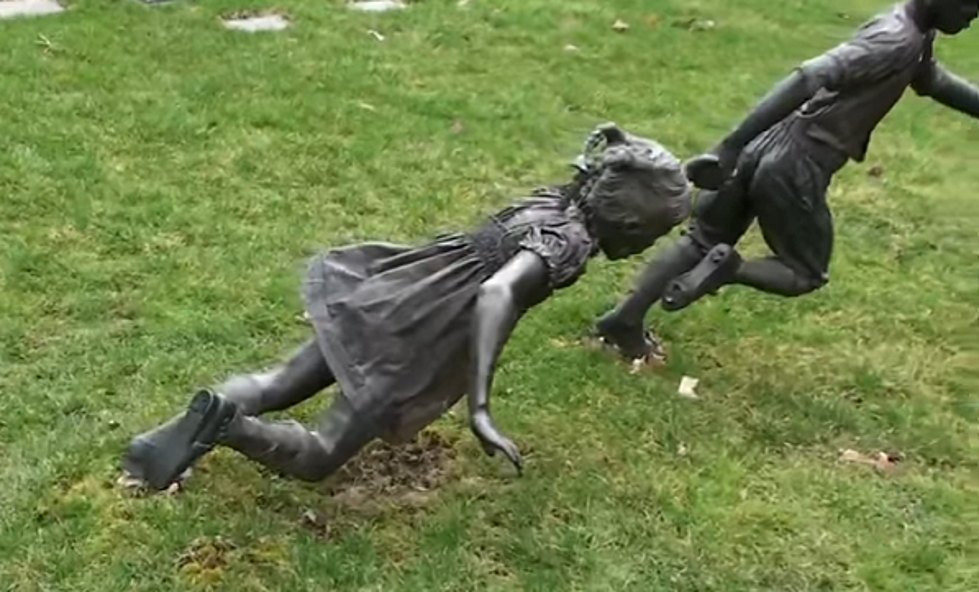 Some People Claim These Flint Cemetery Statues Come To Life