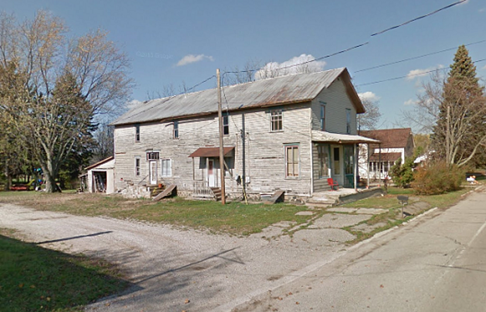 Old Buildings in the Remote Town of Carland, Shiawassee County