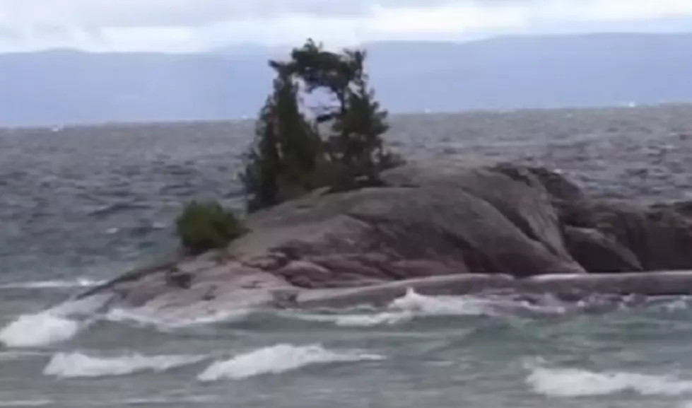 Bathtub Island in Lake Superior Can Only Fit Three or Four People
