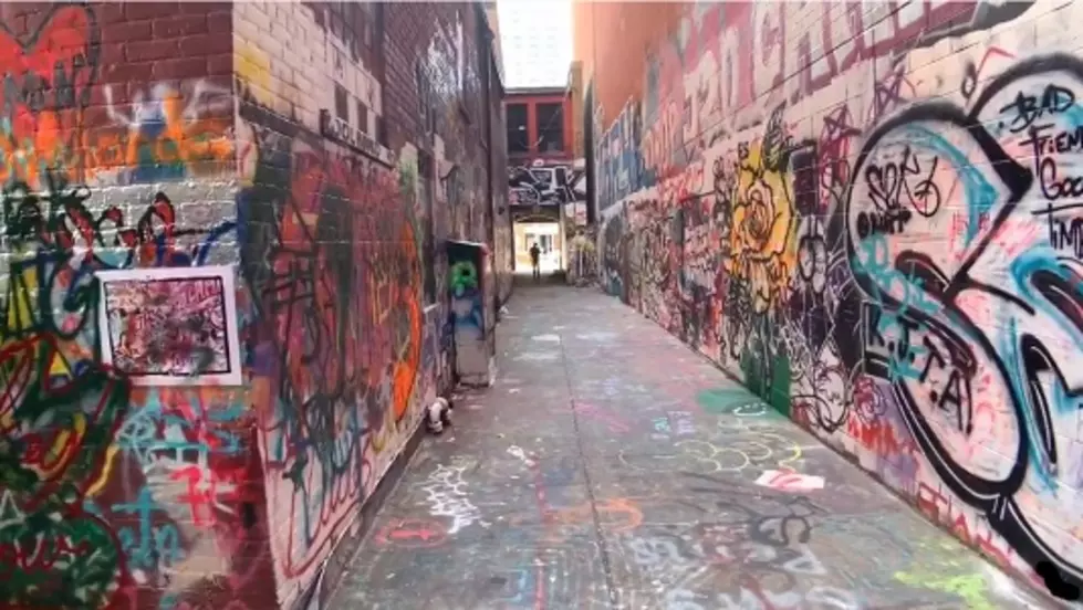 ROADSIDE MICHIGAN: The Psychedelic Sides of Graffiti Alley, Ann Arbor