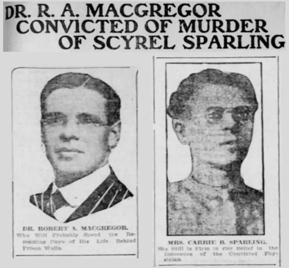 The 1909-1912 Murder Case of Dr. MacGregor in Ubly, Michigan