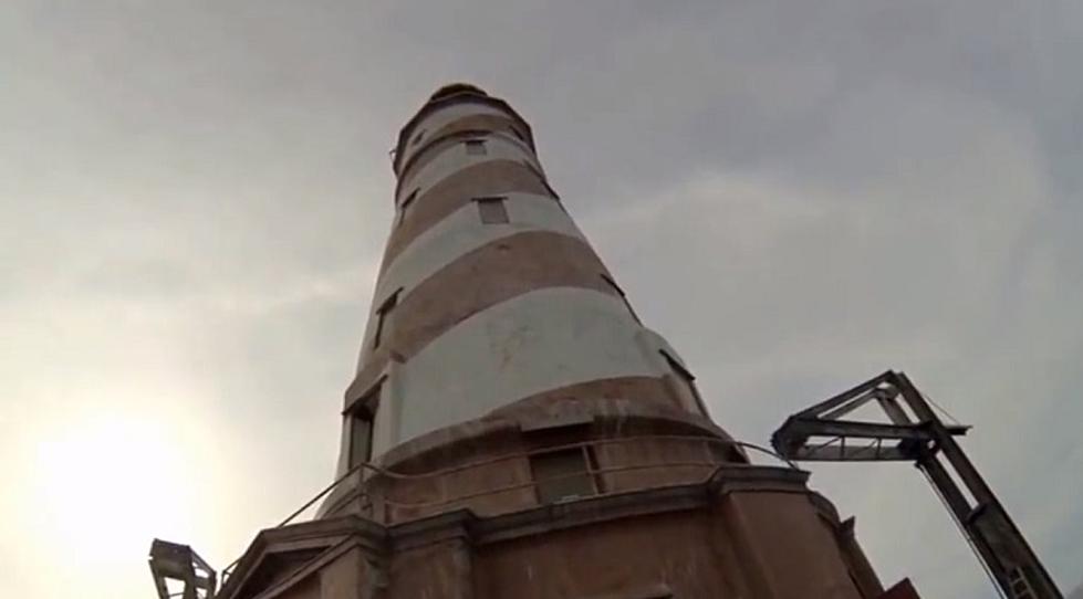 A Look Inside the 1910 White Shoal Lighthouse, Lake Michigan
