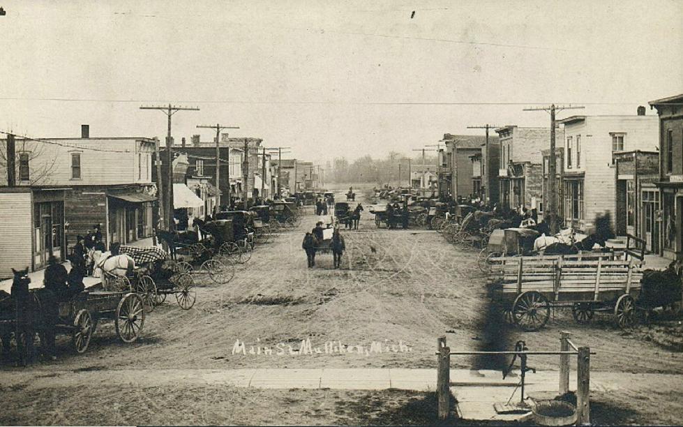 Vintage photos of Mulliken, Michigan: 1890s-1900s