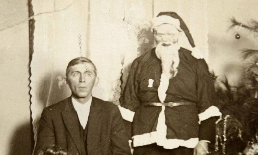 Scary Santas, Creepy Clauses, and Kids