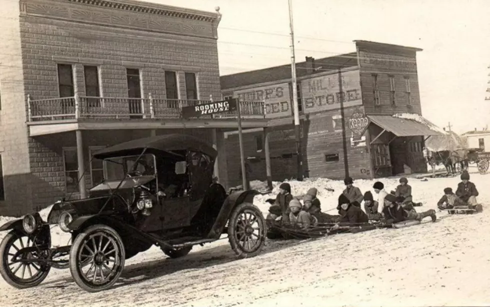 Kids Enjoying the Michigan Snow: 1900-1940