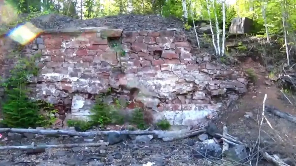 Abandoned Stamp Mill Ruins in Gay, Michigan