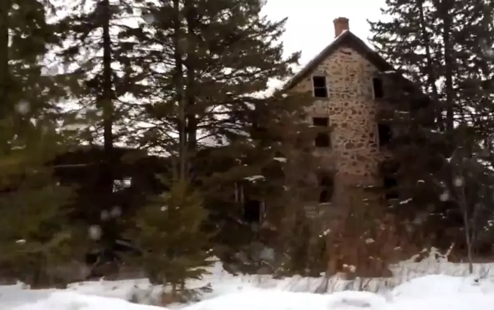The Old Orphanage in the Upper Peninsula Ghost Town of Assinins, Michigan