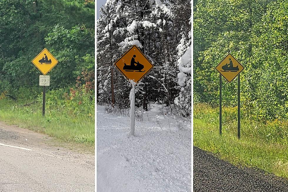 DO YOU SEE IT? Michigan's Snowmobile Signs RARELY Match