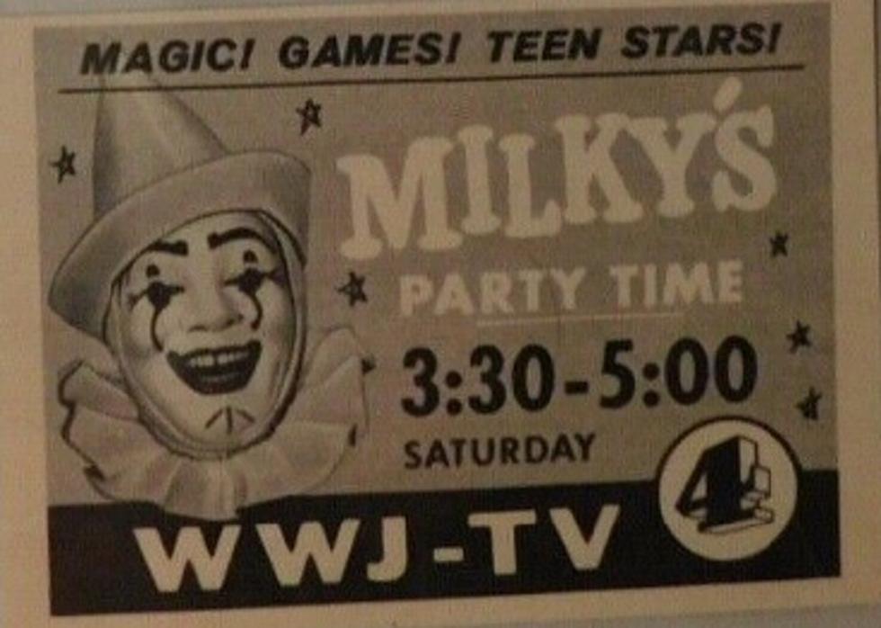 Michigan TV's Milky the Clown and "Twin Pines!" 1950-1964