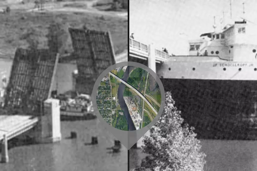 Michigan’s Zilwaukee Drawbridge Struck by Freighter in 1967