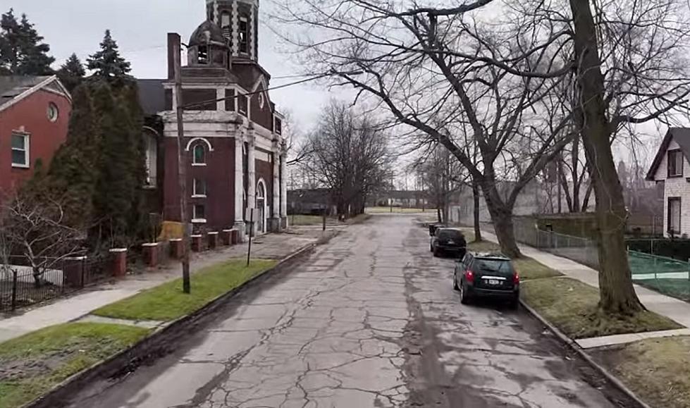 Abandoned Hungarian Church in Detroit’s Delray Neighborhood