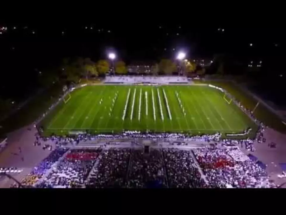 Spartan Marching Band Filmed By Drone Is Spectacular Sight [VIDEO]