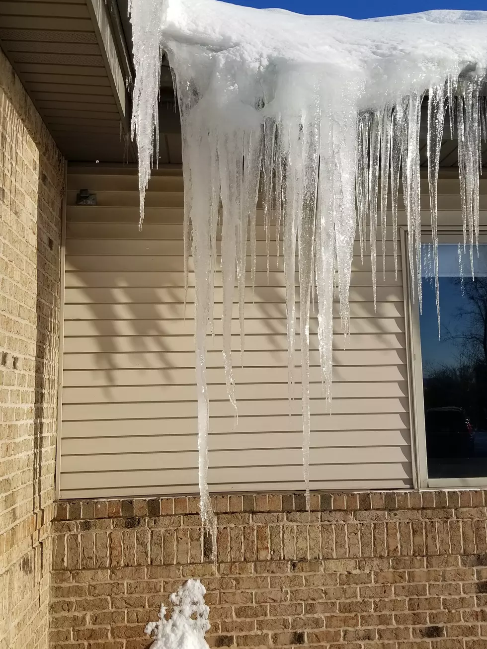 Mid-Michigan Icicles and Warmer Weather (40’s By Mid Week)