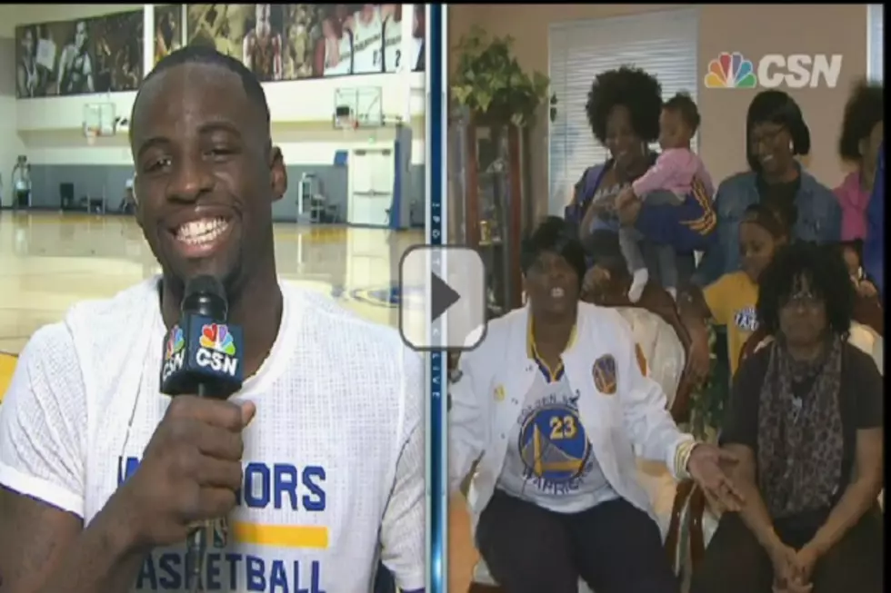 Draymond Green&#8217;s Mom Interrupts His Interview With Some News