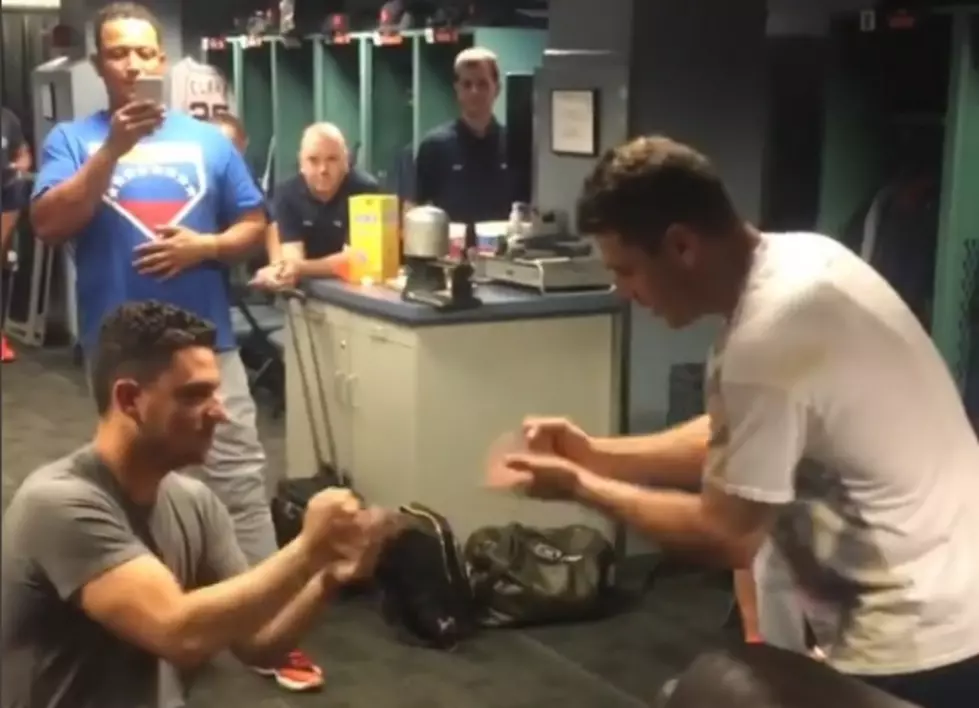 Detroit Tigers Play High Stakes Game of Rock-Paper-Scissors