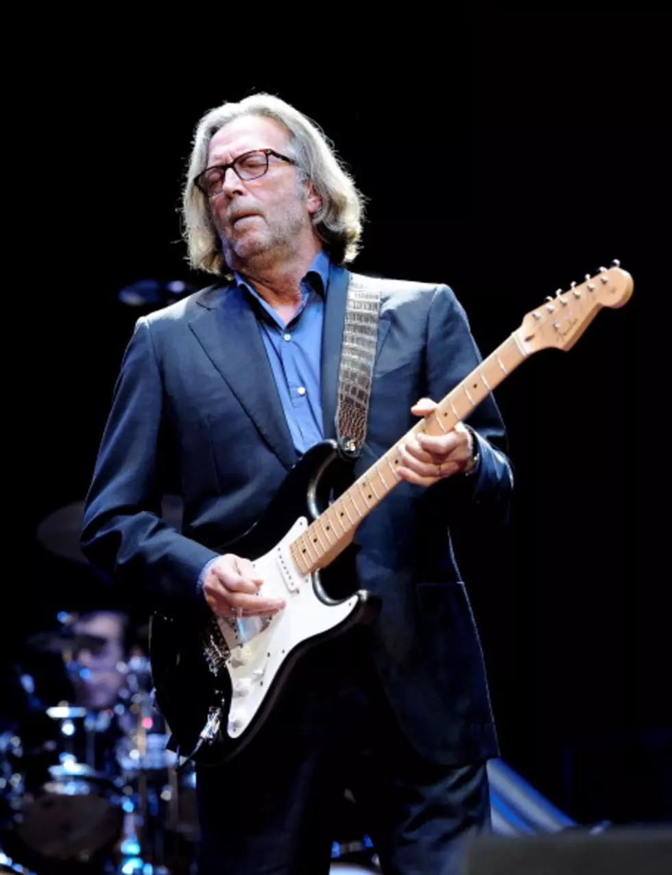 Eric Clapton Slams A Record Salmon In Iceland