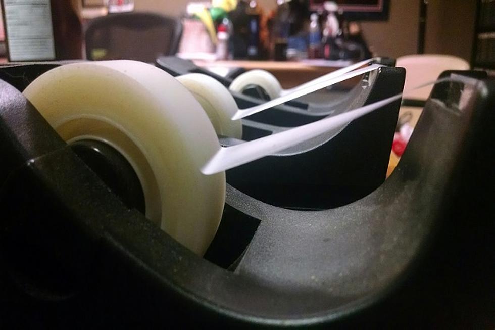 Inside the WMMQ Studio: No Staplers… Plenty of Tape
