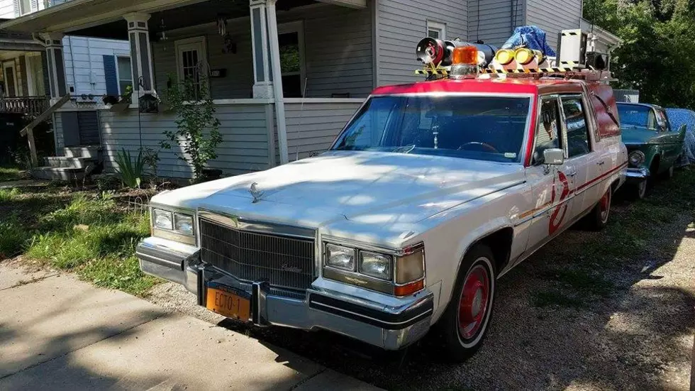 Lansing’s Ghostbusters Replica Car Gets Slimed, Needs New Engine