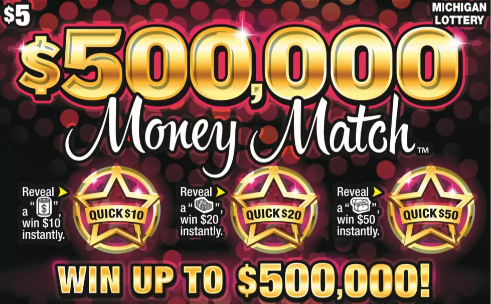 Win $500,000 With Money Match from the Michigan Lottery