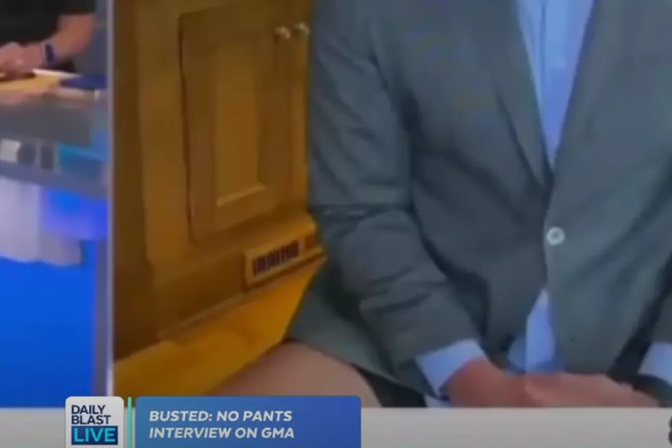 Busted with No Pants: Superman’s Kid Goes Live in His Undies
