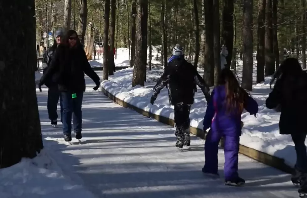 Take a Quick Road Trip from Lansing to Go Ice Skating Through the Woods
