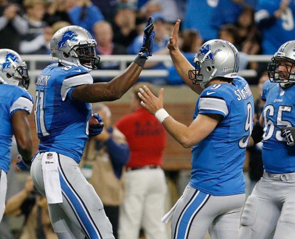 Have A Drink With Calvin Johnson & Matthew Stafford
