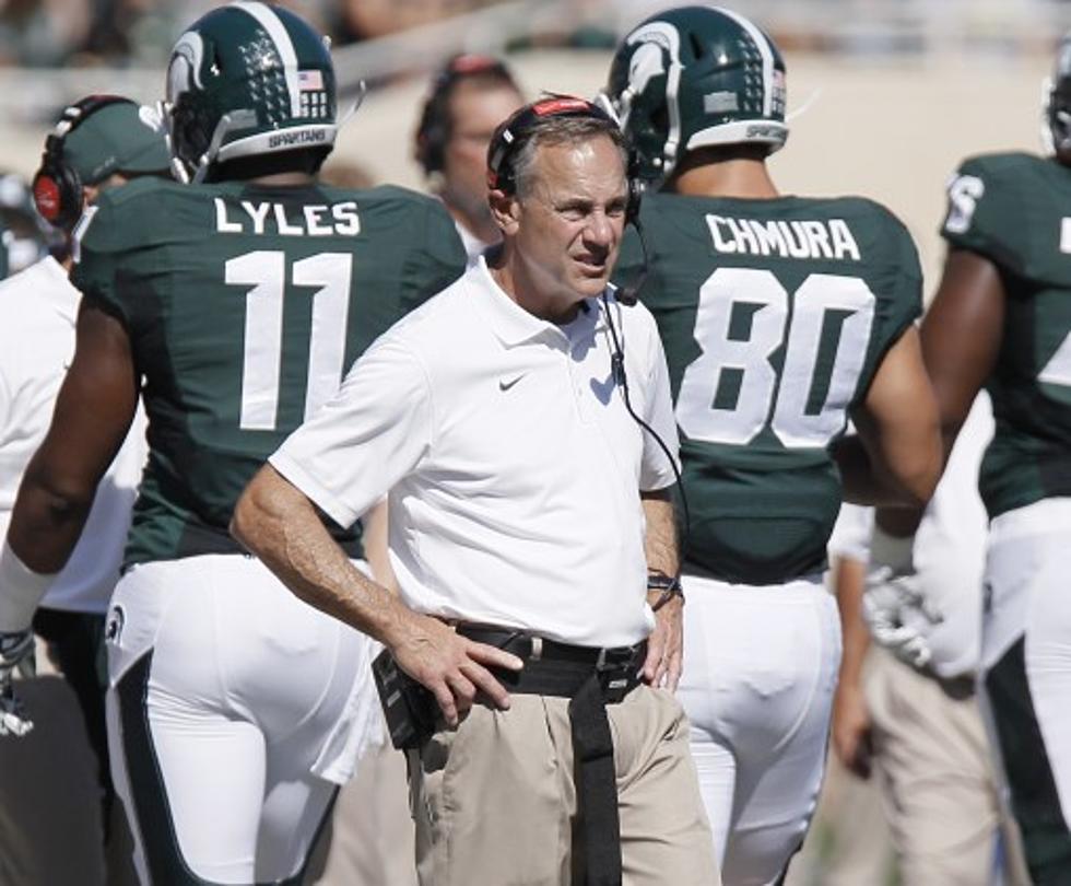 Michigan State’s Coach Dantonio Will Be All Over Your TV This Week