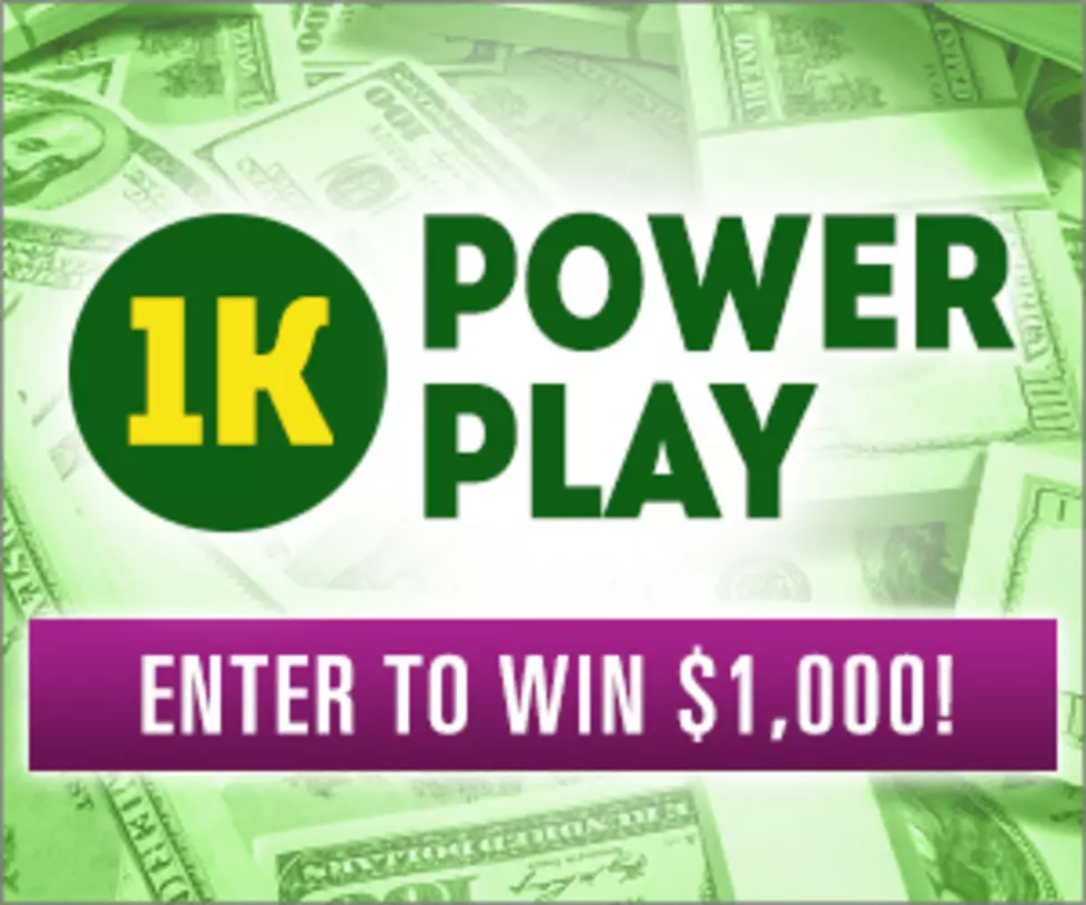 1K Power Play: Get Ready to Win $1,000 With Us Twice a Day in April