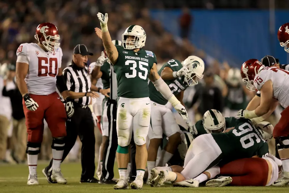 Joe Bachie Is Michigan State’s Middle Linebacker and “Mom”