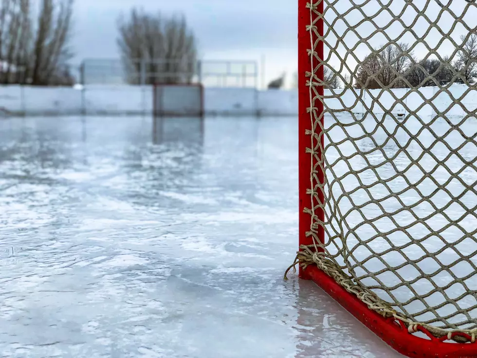 Michigan Dad Builds Hockey Rink For Kids