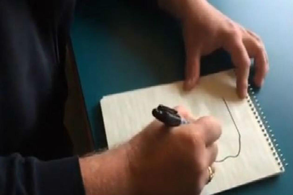 Teddy Can Draw Only One Thing. What Is It? [VIDEO]