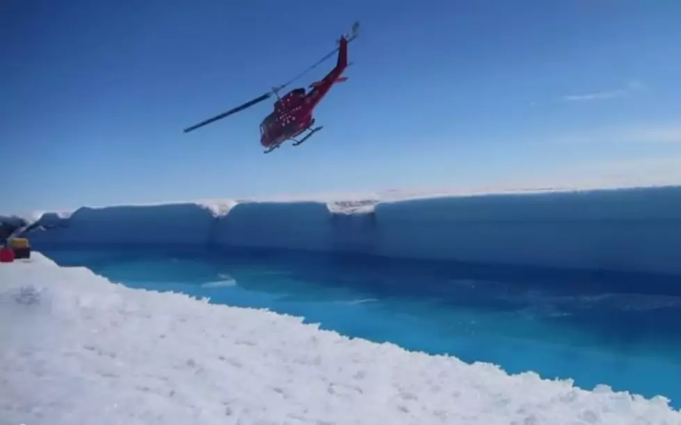 Rivers of Melting Greenland Ice Create Natural Flume Ride [VIDEO]