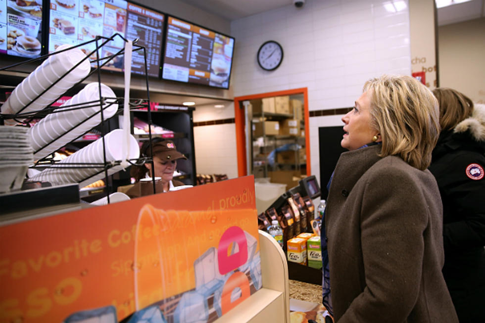 How Much do the Candidates Spend on Dunkin Donuts?