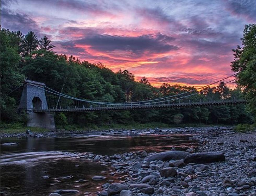 ROAD TRIP WORTHY: Discover The Last Wire Bridge Standing In Maine