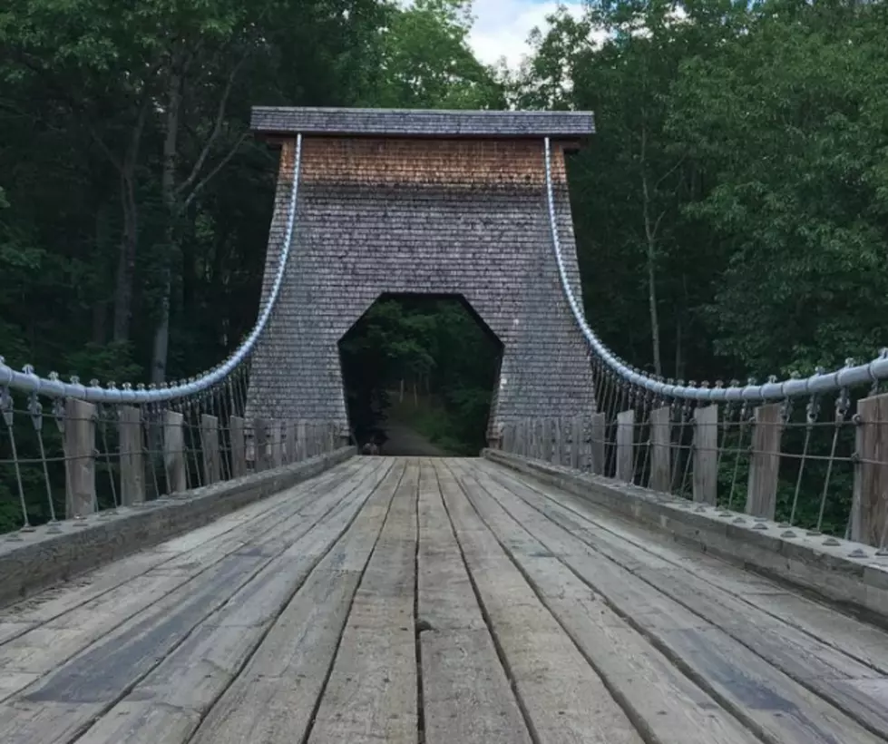 ROAD TRIP WORTHY: Discover The Last Wire Bridge Standing In Maine