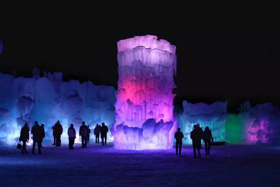 There’s Still Time to Take a Road Trip to the Awe-Inspiring Ice Castles in NH