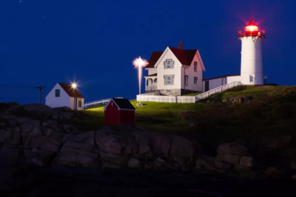 Yes, That’s Snow At The Nubble Lighthouse In York