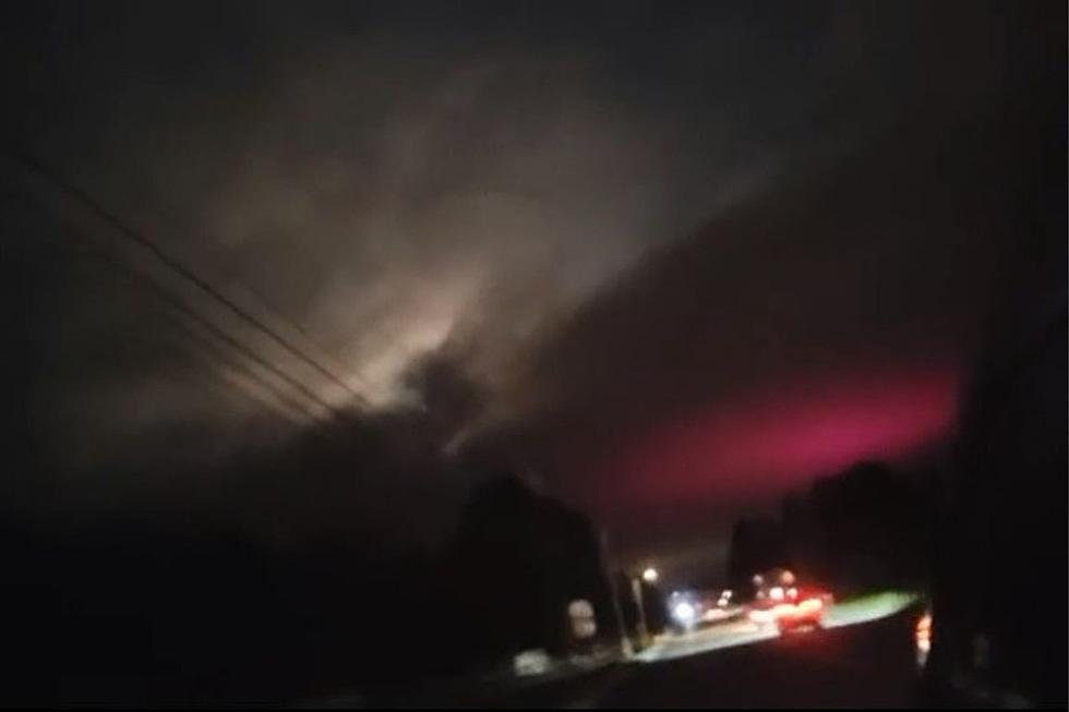 Was a UFO Causing This Eerie Light in the Brunswick, Maine Sky?