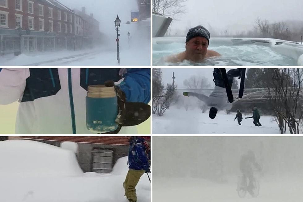 A Look at the Very Different Ways New Englanders Took on Saturday’s Blizzard