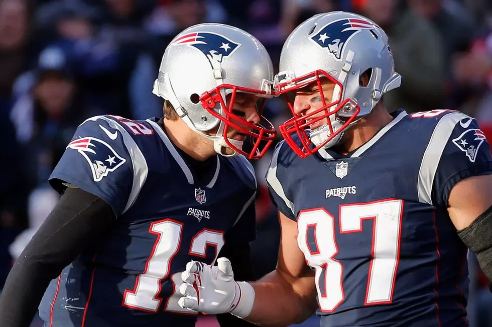 Rob Gronkowski Talks Tom Brady and Football While Working Out in Boston