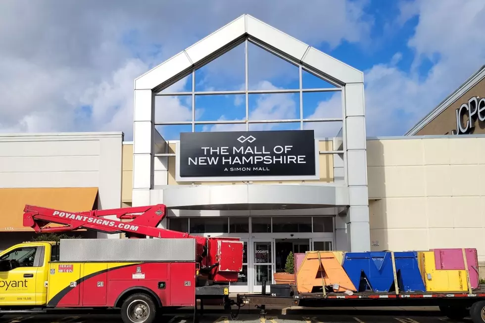 The Mall of New Hampshire in Manchester Just Got a Slick New Sign