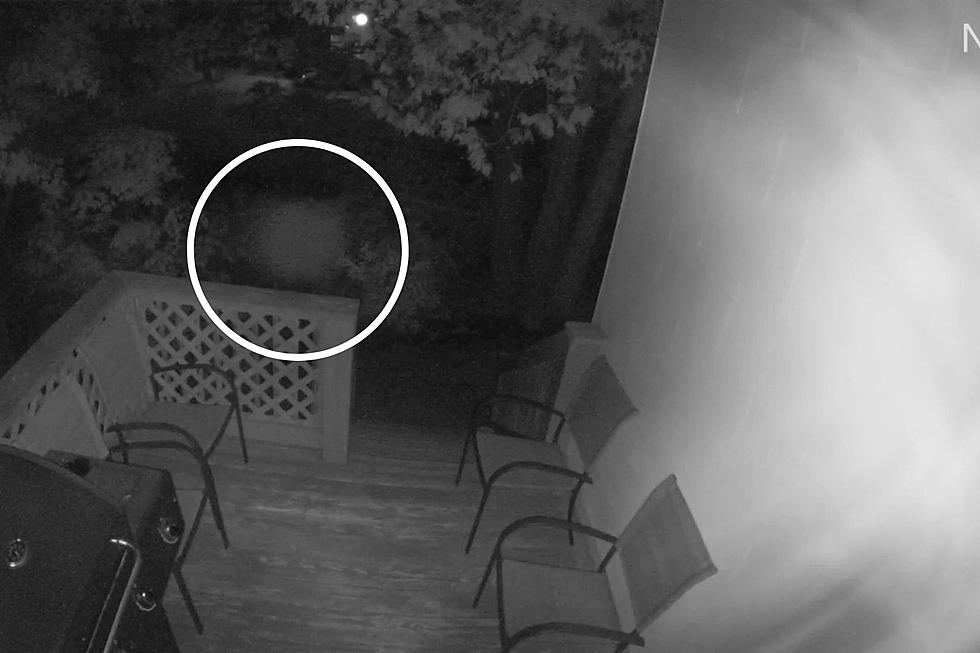 WATCH: Is This a Ghost Floating Through a Backyard in Maine?