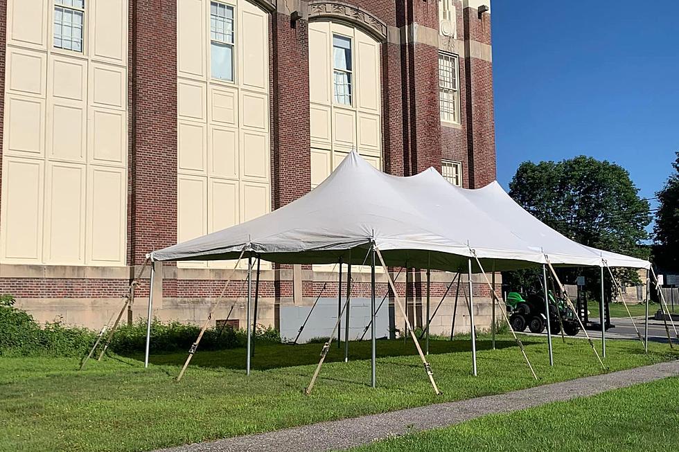 Giant Tent Disappears in the Middle of the Night in Auburn, Maine