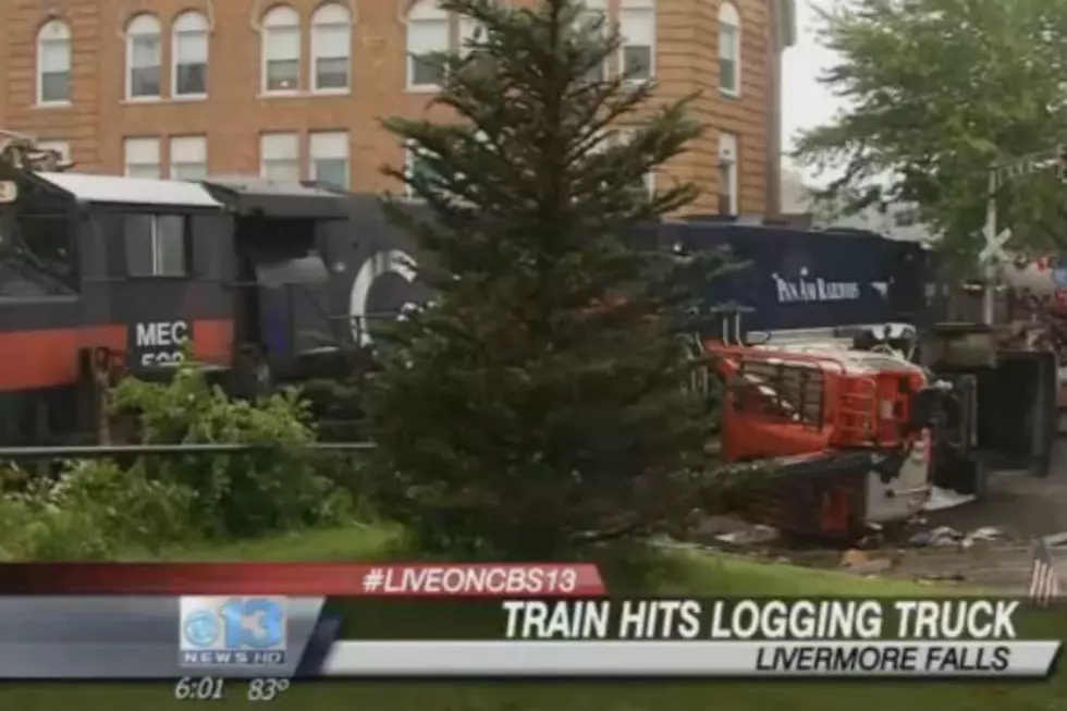 Train v. Logging Truck