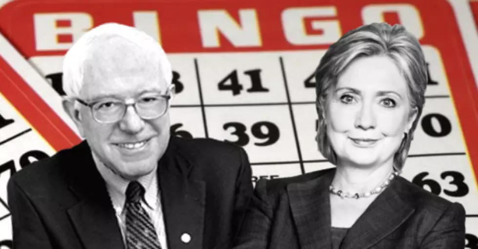 Democratic Debate Bingo Board & Drinking Game Scorecard!