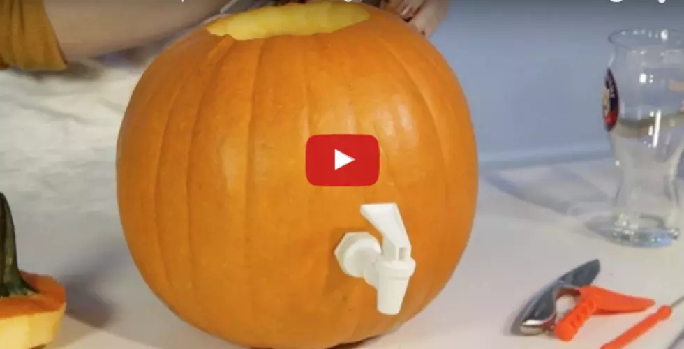 Halloween Hack: Make a Pumpkin Beer Keg! [VIDEO]