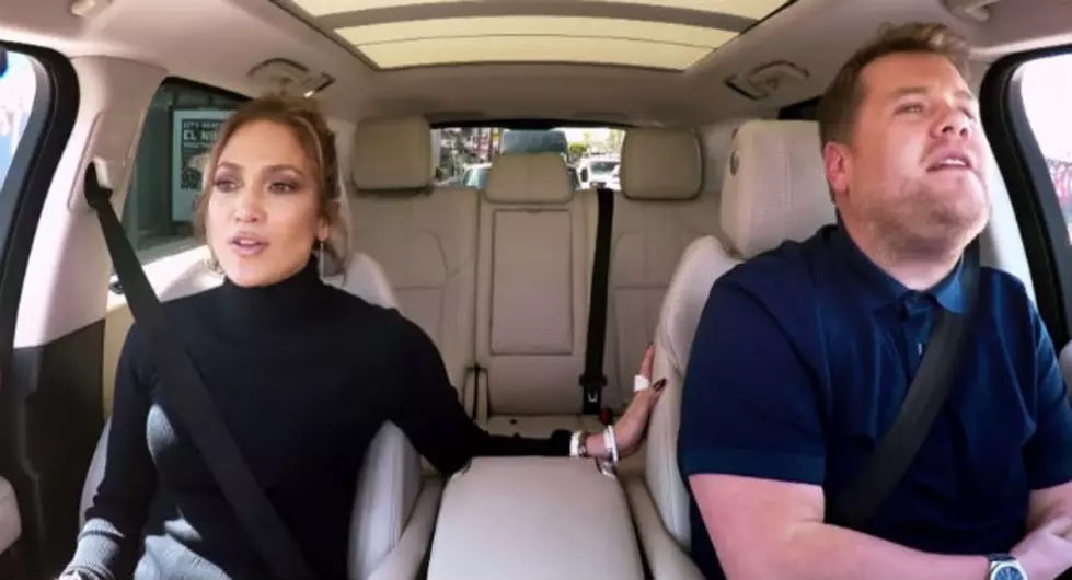 Jennifer Lopez Texts Leonardo DiCaprio During Carpool Karaoke