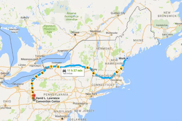 5 Things I Learned While Driving From Portland, Maine to Pittsburgh