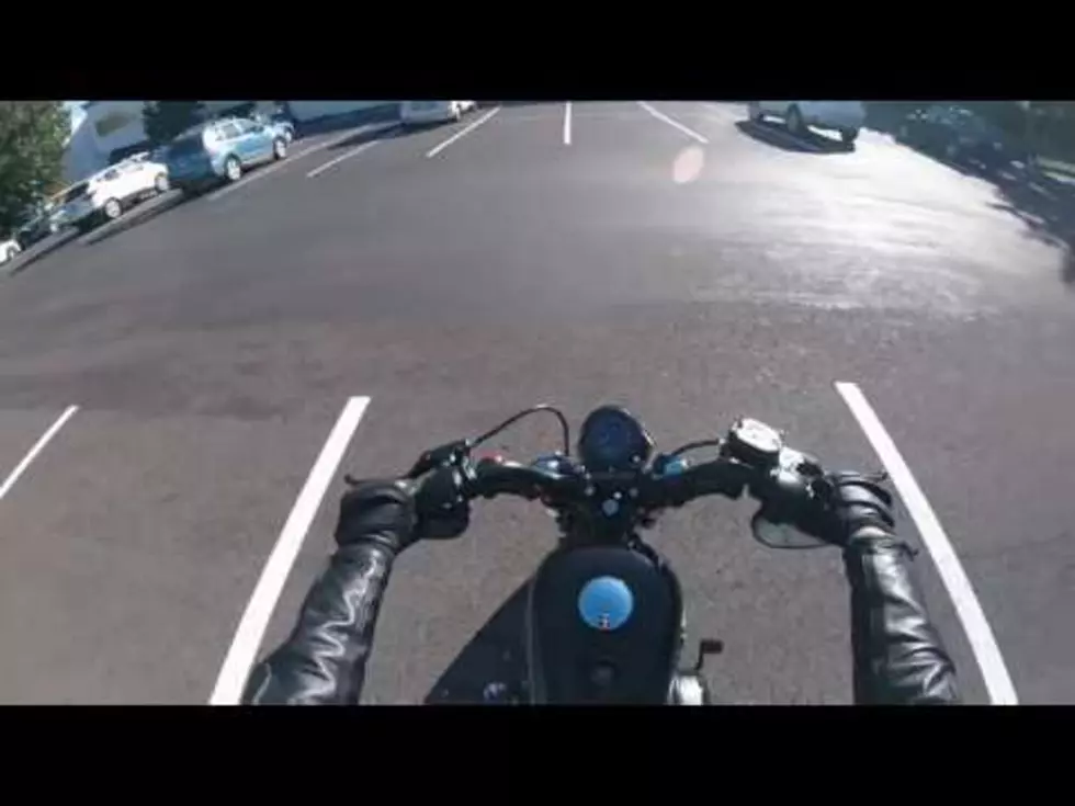 [NSFW]  Mom Hits Son on His Motorcycle &#8211; He&#8217;s Not Happy  [VIDEO]