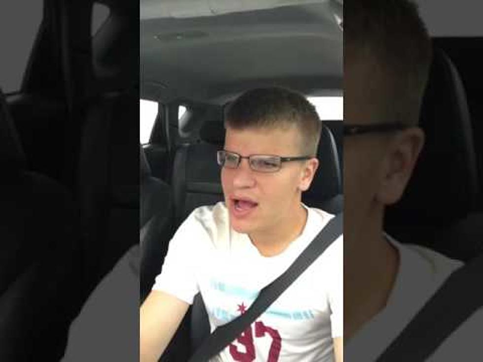 Watch This Guy Go From Singing In His Car To Screaming For His Life [VIDEO]